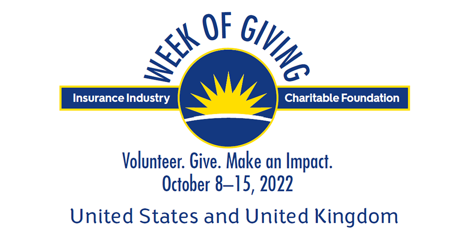 The Insurance Industry’s Annual Week of Giving 2022