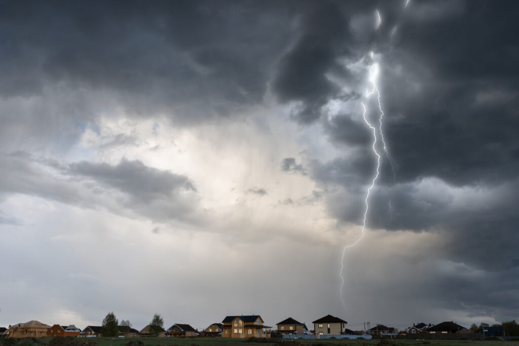Lightning-Related Homeowners Claims</BR>Fell 16.5% in 2024