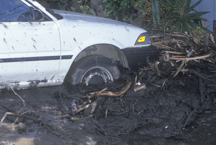 Storms Slam California, Raising Mudslide Risk